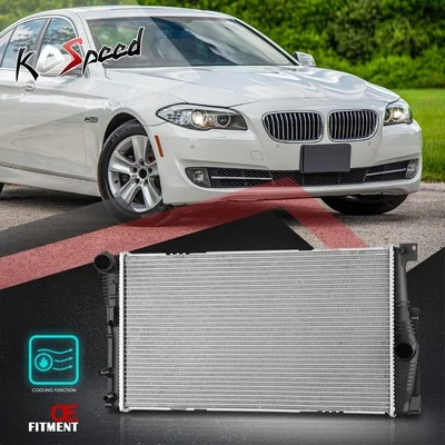 DPI 13353 полный алюминиевый сердечник гоночный радиатор для 12-16 BMW 528i/528i xDrive F10 - Изображение 1 из 4