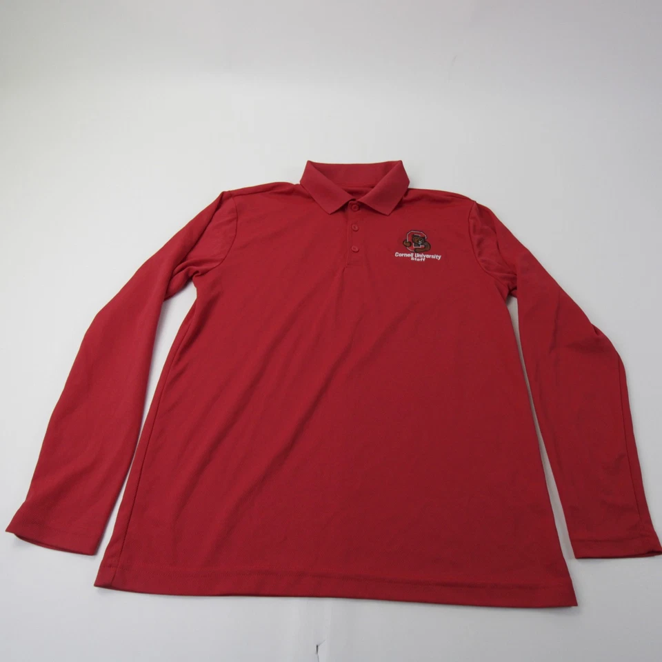 Cornell большой красный Sport-Tek длинным рукавом рубашка мужская красный новый - Изображение 1 из 1