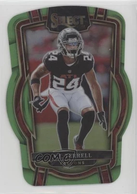 2022 Panini Select Club Level Neon Green Prizm Die-Cut /299 AJ Terrell #296 - Image 1 of 2