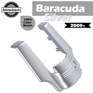 Barracuda Silver Stretched Rear Fender Extension For 2009+ Harley Davidson - Picture 1 of 12