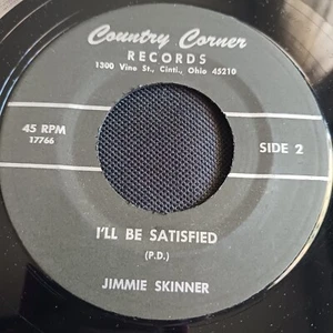 Jimmie Skinner – Hem Of His Garment / I'll Be Satisfied (Country Corner) - Imagen 1 de 2