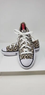 Zapatillas Converse Chuck Taylor All Star Estampado Leopardo Yourh Talla 1  Foto 1 de 4