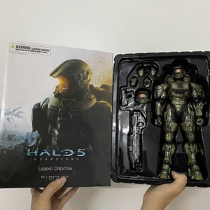 Figura de acción Halo 5 Guardians Master Chief Kai Play Arts No.1 juguete coleccionable - Imagen 1 de 10