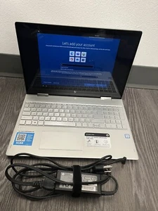 HP ENVY x360 Touchscreen Laptop 15.6 inch Intel Core i7-8550U, 1.80GHz, 16GB RAM - Picture 1 of 7