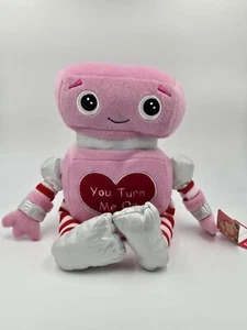 Aurora Plüsch Roboter "You turn me on" Red Heart Toy 13 Zoll - Bild 1 von 10