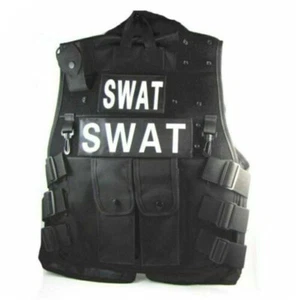 SWAT CS Airsoft Game Tactical Military Combat Traning Protective Security Vest - Picture 1 of 5
