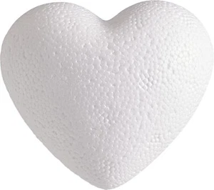 Estireno Corazón 9 x 7,5 cm - Imagen 1 de 1