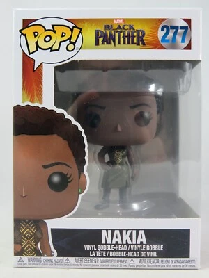 Marvel Funko Pop - Nakia - Black Panther - No. 277 - Free Protector - image 1 of 4