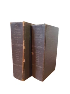 THE NORTON ANTHOLOGY OF ENGLISH LITERATURE VOLUME 1 & 2 REVISED - Picture 1 of 1