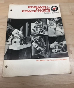 Vintage Rockwell Dealers Power Tool Catalog 1967 PC-1500 5/67 Collectors Look! - Picture 1 of 11
