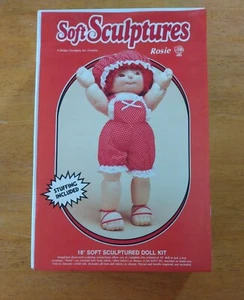 Kit Muñeca Escultura Suave 18". Un kit de artesanía rápida cajón superior. "Rosie" Usado. - Imagen 1 de 11