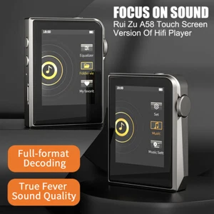 Bluetooth HiFi MP3 Player DSD256 Lossless Decoding High Resolution Audio Music - Picture 1 of 12