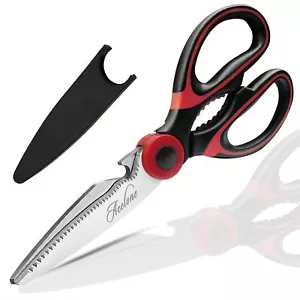 Kitchen Shears Premium Heavy Duty Shears Ultra Sharp Stainless Steel Multi-fu... - Picture 1 of 7