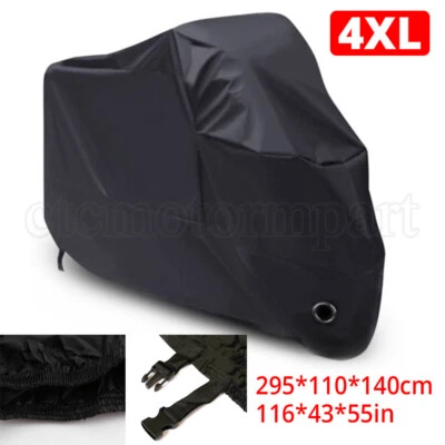 Cubierta negra 4XL para motocicleta moto Harley-Davidson Road Glide Special FLTRXS Foto 1 de 3