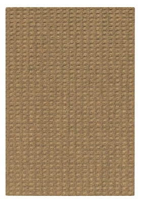Koeckritz Interlace Unbound Chestnut Brown Durable Indoor/Outdoor Area Rugs - Image 1 of 4