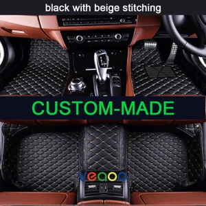 Custom Car Floor Mats for Tesla Model S Model 3 Waterproof Car Mats Carpets - Imagen 1 de 10