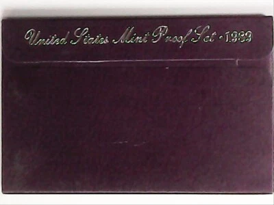 1989-S US Proof Mint Set 5 Coins CLAD 22soc0819 - Image 1 of 4