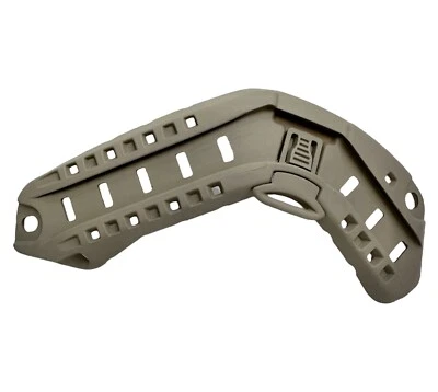 FDE DE Replacement Add-on ARC Rails For HHV ATE Gen 1 & 2 Ballistic Helmet