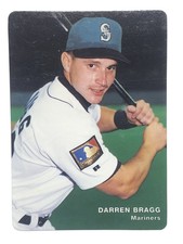 Darren Bragg 1994 Mother's Cookies #15 Seattle Mariners MLB Baseball Card