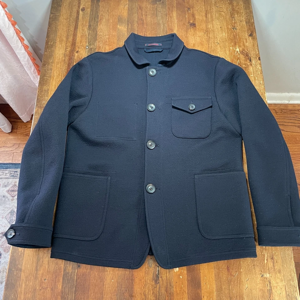 Chaqueta para hombre The GiGi mediana azul marino Don't Look Back Chore Barn Foto 1 de 4