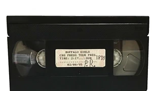 Buffalo Girls CBS Press Tour VHS 2/8/1995 PR Tour on Video Tested (E) - Picture 1 of 3