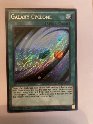 Yu-Gi-Oh! TCG Galaxy Cyclone Mega Pack 2016 MP16-EN027 1st Edition Secret Rare - Image 1 of 2
