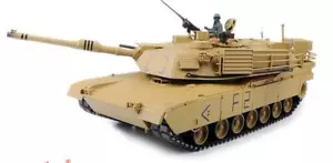 Heng Long ferngesteuerter RC Panzer M1A2 1/16 Abrams 2.4G BB & SMOKE UK - Bild 1 von 6