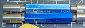 (2) each .7011” / .7121” GO/NOGO Cylindrical Plug Gauge REGAL 610235 [B5S4] #18 - Picture 1 of 5
