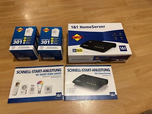 AVM Router Homeserver 1&1 7520 mit 2x Fritz!Dect301 Orginalverpackt - Bild 1 von 1