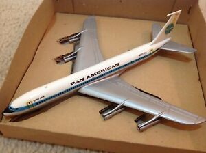 Odlew ciśnieniowy Aero Mini Aeromini Pan American Airlines N 707 PA Clipper America w pudełku