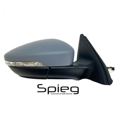 Espelho lateral da porta para 2012-2018 Volkswagen JETTA GLI HYBRID 6 pinos lateral do passageiro - Imagem 1 de 4