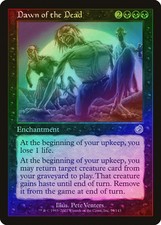 Dawn of the Dead FOIL Torment PLD Black Rare MAGIC GATHERING CARD ABUGames