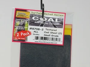 Chooch 8708-2 flexible strukturierte Kohleblätter kleine Sorte für alle Maßstäbe N HO S O - Bild 1 von 3