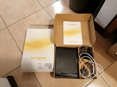 MODEM ROUTER WIFI ADSL FIBRA FASTWEB TECHNICOLOR TG788vn v2  - Immagine 1 di 2
