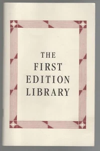 First Edition Library Pamphlet FEL Excellent Condition - Bild 1 von 7