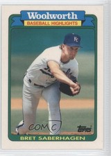 1990 Topps Woolworth Baseball Highlights Woolworth (Box Set) Bret Saberhagen #3