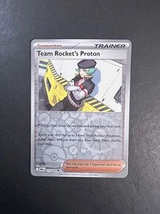 Pokemon TCG: Destined Rivals - Team Rocket's Proton - 177/182 (Reverse Holo) - Picture 1 of 1