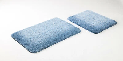Badematte Badteppich Mikrofaser Badvorleger WC-Vorleger Bad 2 tlg. versch. Farbe - Bild 1 von 4