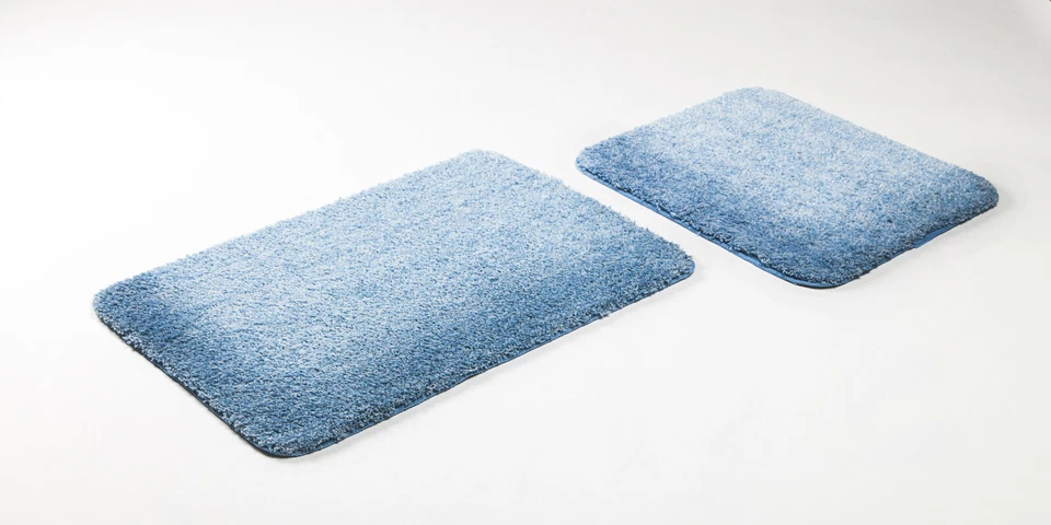 Badematte Badteppich Mikrofaser Badvorleger WC-Vorleger Bad 2 tlg. versch. Farbe - Bild 1 von 4