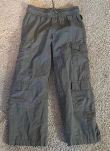 Pacsun Green Baggy Cargo Pants size 7 Girls - Picture 1 of 1
