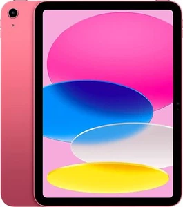 Apple iPad 10 (2022) 10.9" 64GB Rosa (WiFi + Celular) Pantalla agrietada LCD defectuosa y botón de encendido - Imagen 1 de 1
