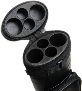 2x2 Hard Pool Cue Billiard Stick Carrying Case - Picture 1 of 12