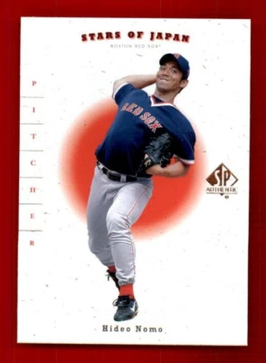 2001 SP Authentic Stars of Japan #RS12 H.Nomo/H.Irabu. - Image 1 of 2