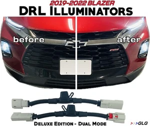 2019-22 Chevy Blazer DRL Illuminators Non-Dim Adapter Accessories - Deluxe - Picture 1 of 8