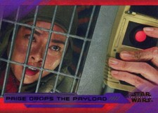 Star Wars Last Jedi S2 Purple Base Card #8 Paige Drops the Payload