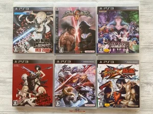 SONY PS3 No More Heroes & Soul Calibur Ⅳ Ⅴ & Vampire & Street Fighter X Tekken - Picture 1 of 14
