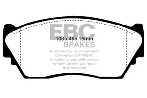 Pastillas de freno delanteras EBC Greenstuff para Nissan 100NX 1.6 (91 > 95) - Imagen 1 de 1