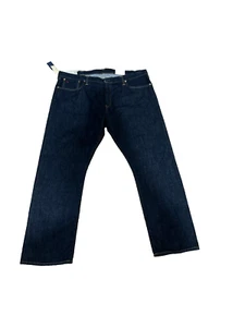 Polo Ralph Lauren Denim Azul Oscuro Enjuague Pantalones Clásicos Para Hombre Talla 42W x 32L - Imagen 1 de 5