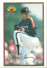 JIM CLANCY HOUSTON ASTROS #324 - BOWMAN NM-MT 1989