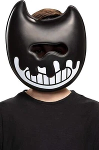 Ink Bendy Plastic Mask Ink Machine Fancy Dress Up Halloween Costume Accessory - Picture 1 of 1